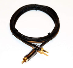 Extreme Audio 3.5mm Stereo (4 Pole) to RCA Digital Coaxial Audio Connection Cable for FiiO X3 2nd Generation, FiiO X5 2nd Generation and Fiio X7 (6ft)