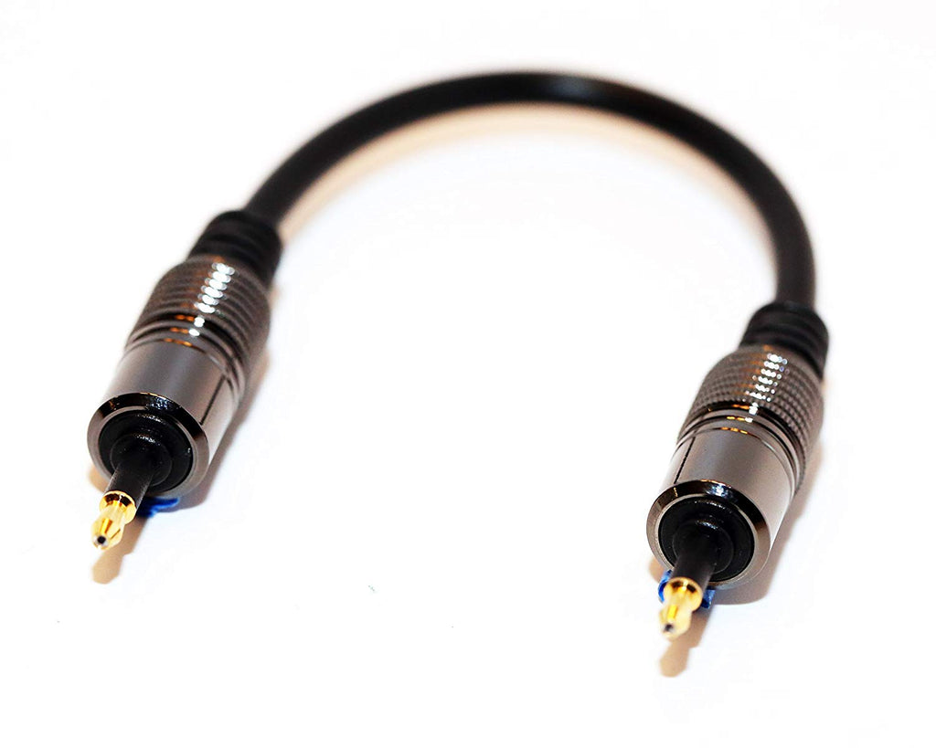 Extreme Audio Premium Quality Gold Plated Mini Toslink to Mini Toslink (SPDIF) Digital Optical Audio Cable with Metal Connectors for Astell&Kern AK100 AK120 AK100II AK120II AK240 AK380 AK320
